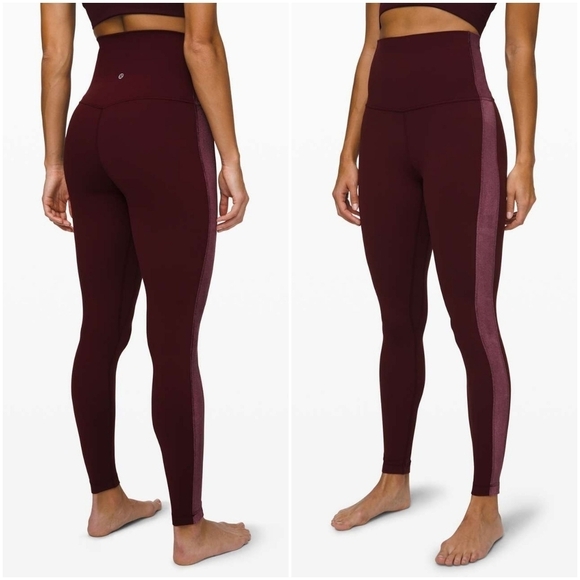 Lululemon Align Super High Rise Garnet size 4 NWT - Picture 1 of 10